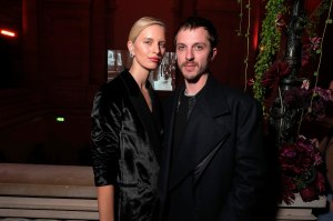 Karolina Kurkova and Glenn Martens