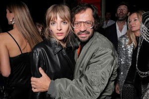 Olivier Zahm and Amanda Wall