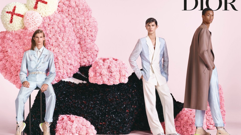 Kim Jones Taps Kaws for First Dior Men's Advertising Campaign