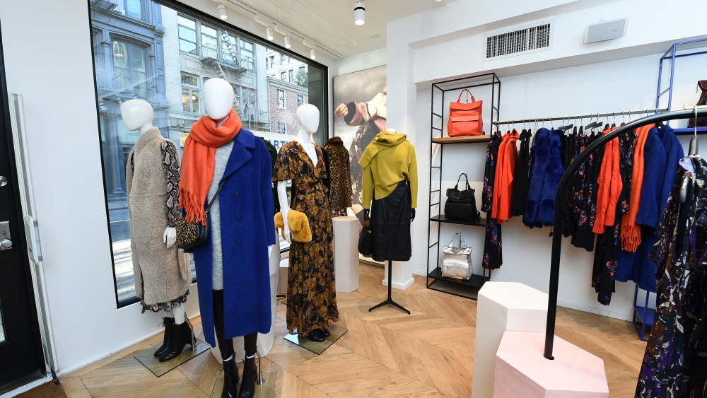 The new Whistles store in SoHo in New York.