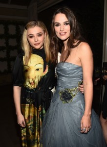 Chloe Grace Moretz and Keira KnightleyElle Women in Hollywood, Cocktails, Los Angeles, USA - 15 Oct 2018
