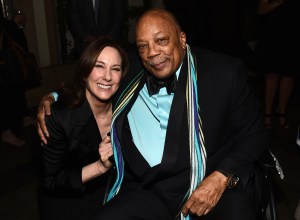 Kathleen Kennedy and Quincy JonesElle Women in Hollywood, Cocktails, Los Angeles, USA - 15 Oct 2018