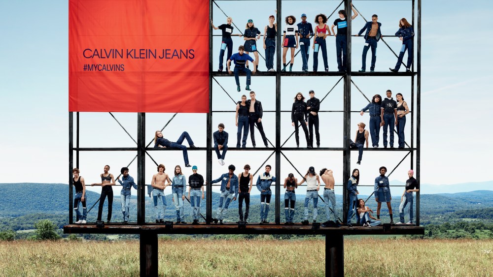 A Calvin Klein Jeans Ad.