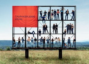 A Calvin Klein Jeans Ad.