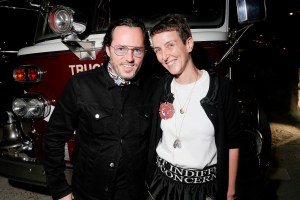 Alexandre de Betak and Sarah Andelman