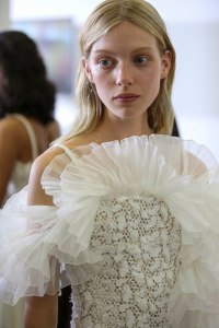 Backstage at Giambattista Valli RTW Spring 2019