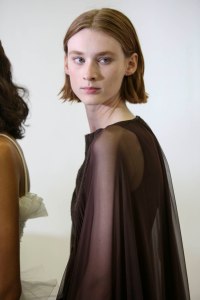 Backstage at Giambattista Valli RTW Spring 2019