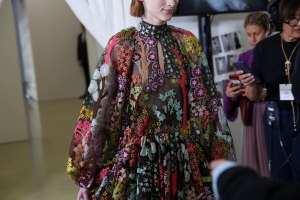 Backstage at Giambattista Valli RTW Spring 2019
