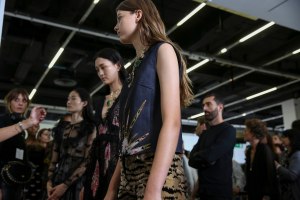 Backstage at Giambattista Valli RTW Spring 2019