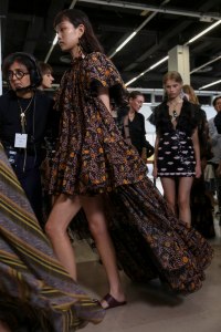 Backstage at Giambattista Valli RTW Spring 2019