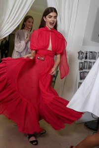 Backstage at Giambattista Valli RTW Spring 2019
