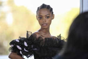 Backstage at Giambattista Valli RTW Spring 2019