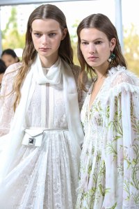 Backstage at Giambattista Valli RTW Spring 2019