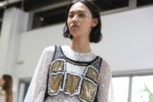 Backstage at Giambattista Valli RTW Spring 2019