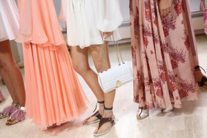 Backstage at Giambattista Valli RTW Spring 2019