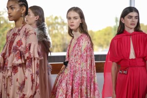 Backstage at Giambattista Valli RTW Spring 2019