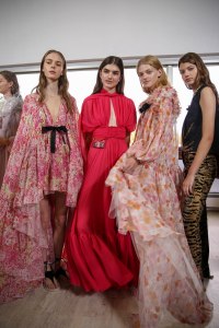Backstage at Giambattista Valli RTW Spring 2019
