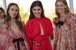 Backstage at Giambattista Valli RTW Spring 2019