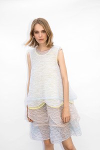 Kazuyo Sejima designed a sweater for a Sonia Rykiel charity capsule collection.
