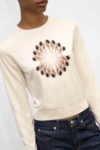 Sofia Boutella designed a sweater for a Sonia Rykiel charity capsule collection.