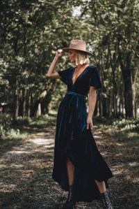 A look from The Happily Grey x Aqua collection.