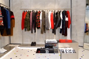 A view of the MSGM store in London.