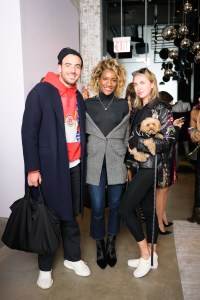 Logan Horne, Danielle Prescod and Francesca Nunes