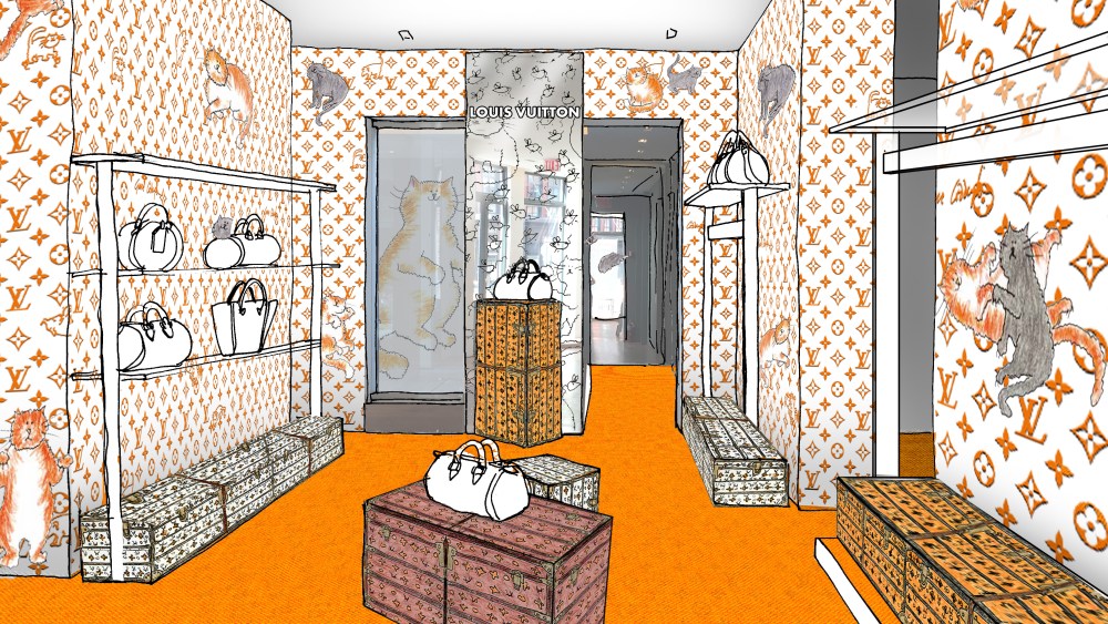 Louis Vuitton Sets New York Pop-Up for Grace Coddington Capsule Line