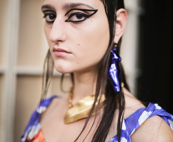 Backstage at Marni RTW Spring 2019