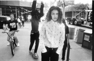 A look from the Rag & Bone x Disney Mickey Mouse collaboration.