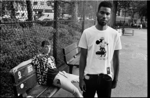 A look from the Rag & Bone x Disney Mickey Mouse collaboration.