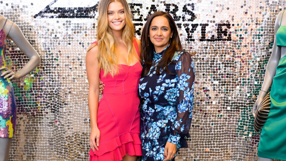Nina Agdal and Jyothi Rao