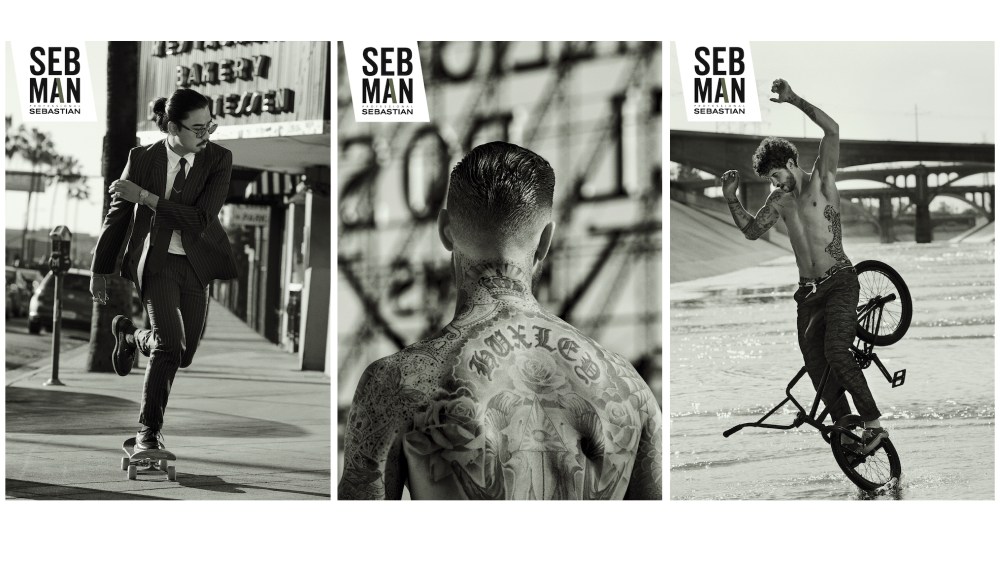 The Seb Man advertising campaign.