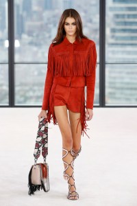Kaia Gerber on the catwalkLongchamp show, Runway, Spring Summer 2019, New York Fashion Week, USA - 08 Sep 2018