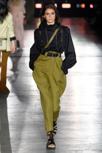 Kaia Gerber on the catwalkAlberta Ferretti show, Runway, Spring Summer 2019, Milan Fashion Week, Italy - 19 Sep 2018