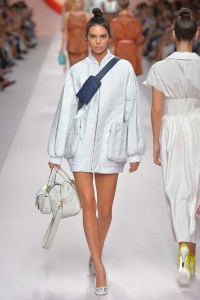 Kendall Jenner on the catwalkFendi show, Runway, Spring Summer 2019, Milan Fashion Week, Italy - 20 Sep 2018