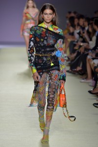 Kaia Gerber on the catwalkVersace show, Runway, Spring Summer 2019, Milan Fashion Week, Italy - 21 Sep 2018
