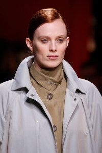 Karen Elson on the catwalkSalvatore Ferragamo show, Runway, Spring Summer 2019, Milan Fashion Week, Italy - 22 Sep 2018