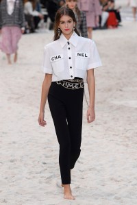 Kaia Gerber on the catwalkChanel show, Runway, Spring Summer 2019, Paris Fashion Week, France - 02 Oct 2018