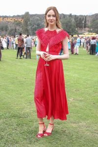 Karen GillanVeuve Clicquot Polo Classic, Inside, Los Angeles, USA - 06 Oct 2018
