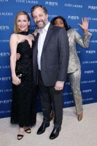 Leslie Mann, Judd Apatow, Tiffany HaddishPorter's 3rd Annual Incredible Women Gala, Arrivals, Los Angeles, USA - 09 Oct 2018