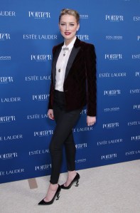 Amber HeardPorter's 3rd Annual Incredible Women Gala, Arrivals, Los Angeles, USA - 09 Oct 2018 WEARING SAINT LAURENT