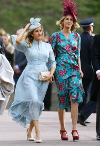 Ellie GouldingThe wedding of Princess Eugenie and Jack Brooksbank, Pre-Ceremony, Windsor, Berkshire, UK - 12 Oct 2018WEARING SUZANNAH