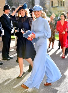Chelsy Davy (left)The wedding of Princess Eugenie and Jack Brooksbank, Pre-Ceremony, Windsor, Berkshire, UK - 12 Oct 2018