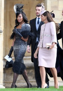 Naomi Campbell The wedding of Princess Eugenie and Jack Brooksbank, Pre-Ceremony, Windsor, Berkshire, UK - 12 Oct 2018