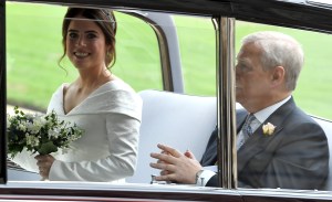 Princess Eugenie and Prince AndrewThe wedding of Princess Eugenie and Jack Brooksbank, Pre-Ceremony, Windsor, Berkshire, UK - 12 Oct 2018