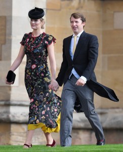 James Blunt and Sofia WellesleyThe wedding of Princess Eugenie and Jack Brooksbank, Pre-Ceremony, Windsor, Berkshire, UK - 12 Oct 2018