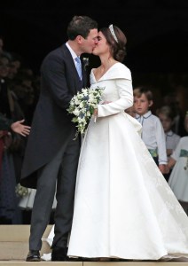 Princess Eugenie and Jack BrooksbankThe wedding of Princess Eugenie and Jack Brooksbank, Departures, Windsor, Berkshire, UK - 12 Oct 2018