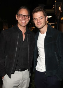 Greg Berlanti and Robbie RogersJennifer Meyer Boutique opening party, Los Angeles, USA - 17 Oct 2018