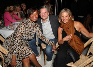 Nicole Avant, Ted Sarandos and Kelly MeyerJennifer Meyer Boutique opening party, Los Angeles, USA - 17 Oct 2018